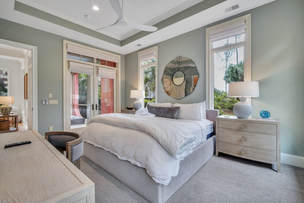 Lovely bedroom photography in Savannah, GA