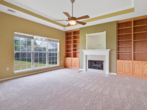 Before Virtual Staging with a Living Room Photo in Savannah, GA